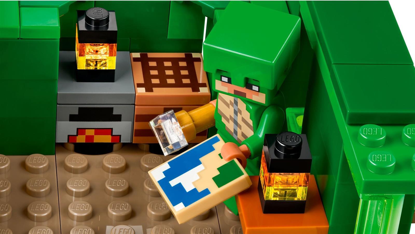 LEGO® Minecraft™ 21254 Das Schildkrötenstrandhaus