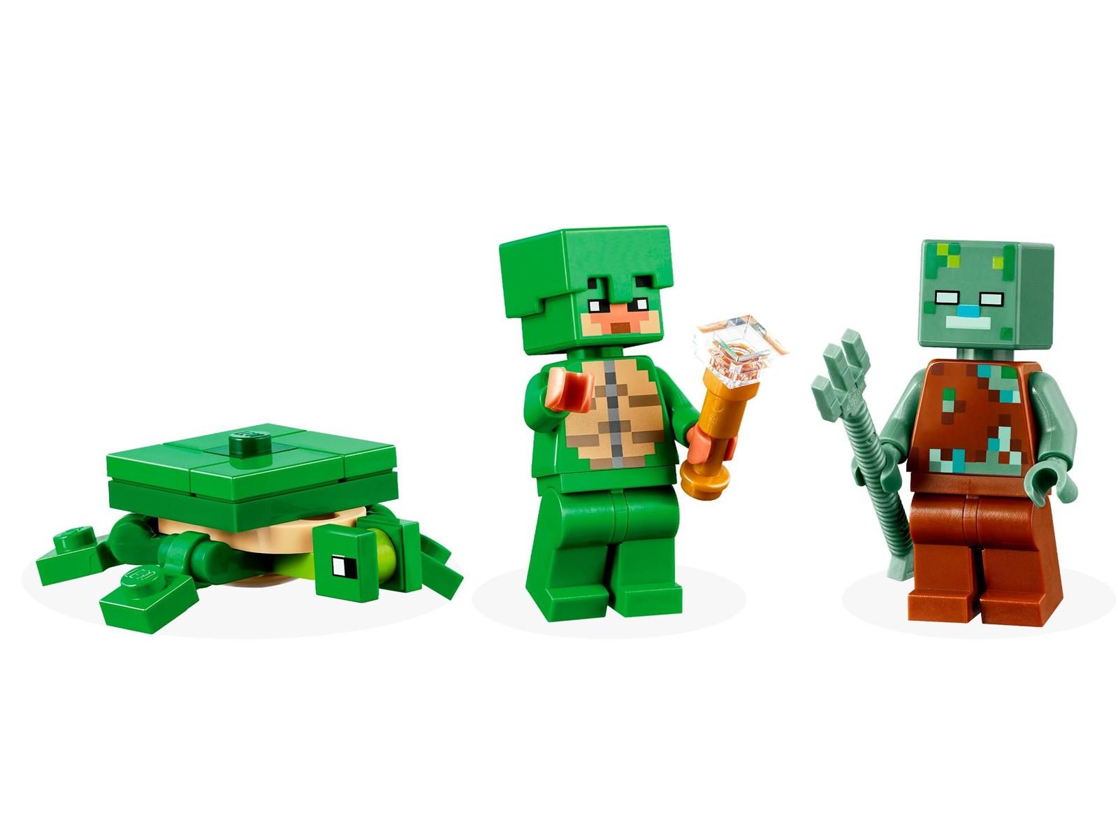 LEGO® Minecraft™ 21254 Das Schildkrötenstrandhaus