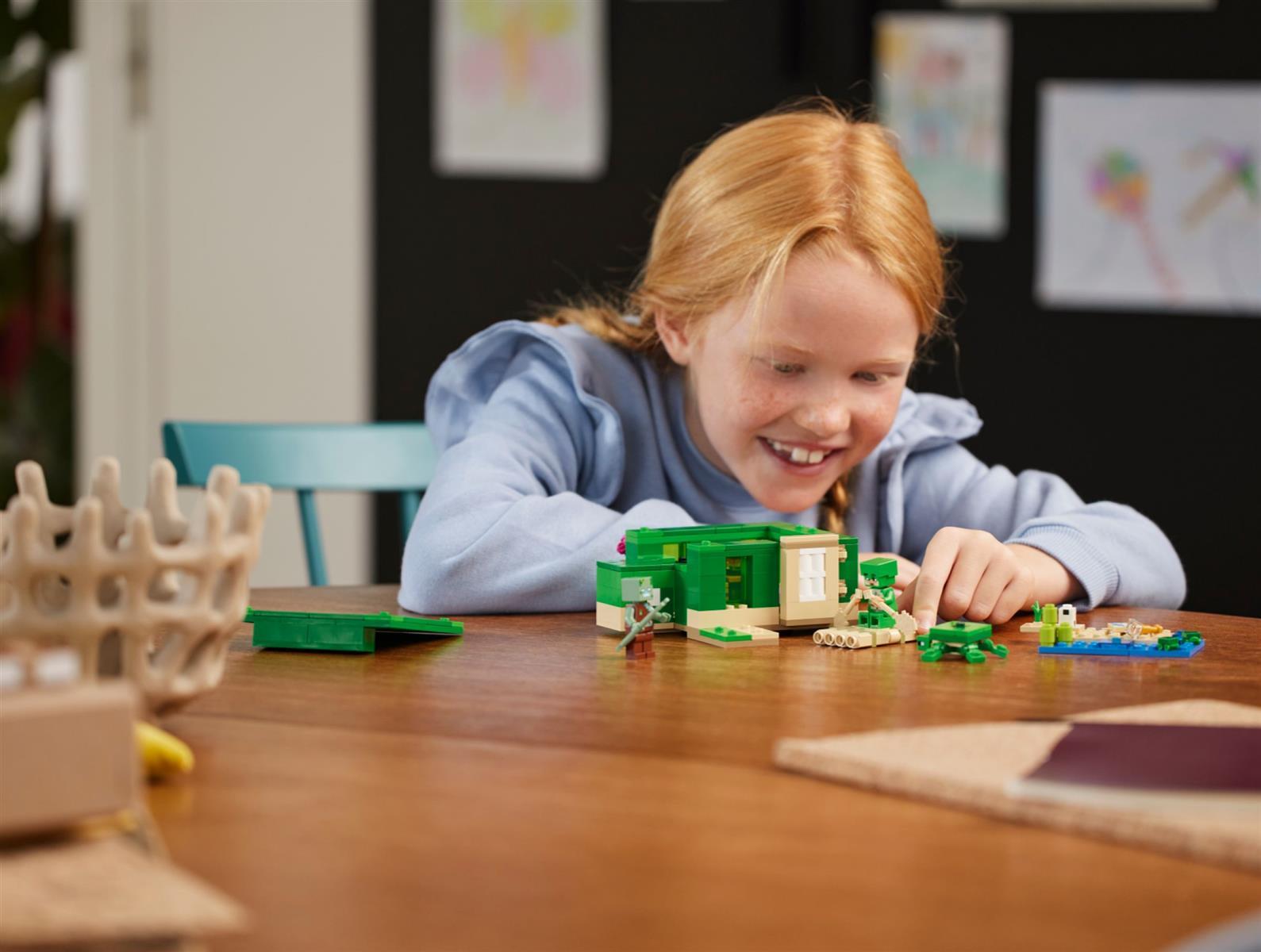 LEGO® Minecraft™ 21254 Das Schildkrötenstrandhaus