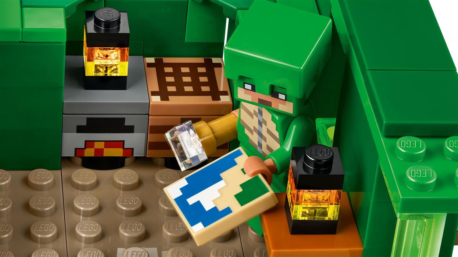 LEGO® Minecraft™ 21254 Das Schildkrötenstrandhaus
