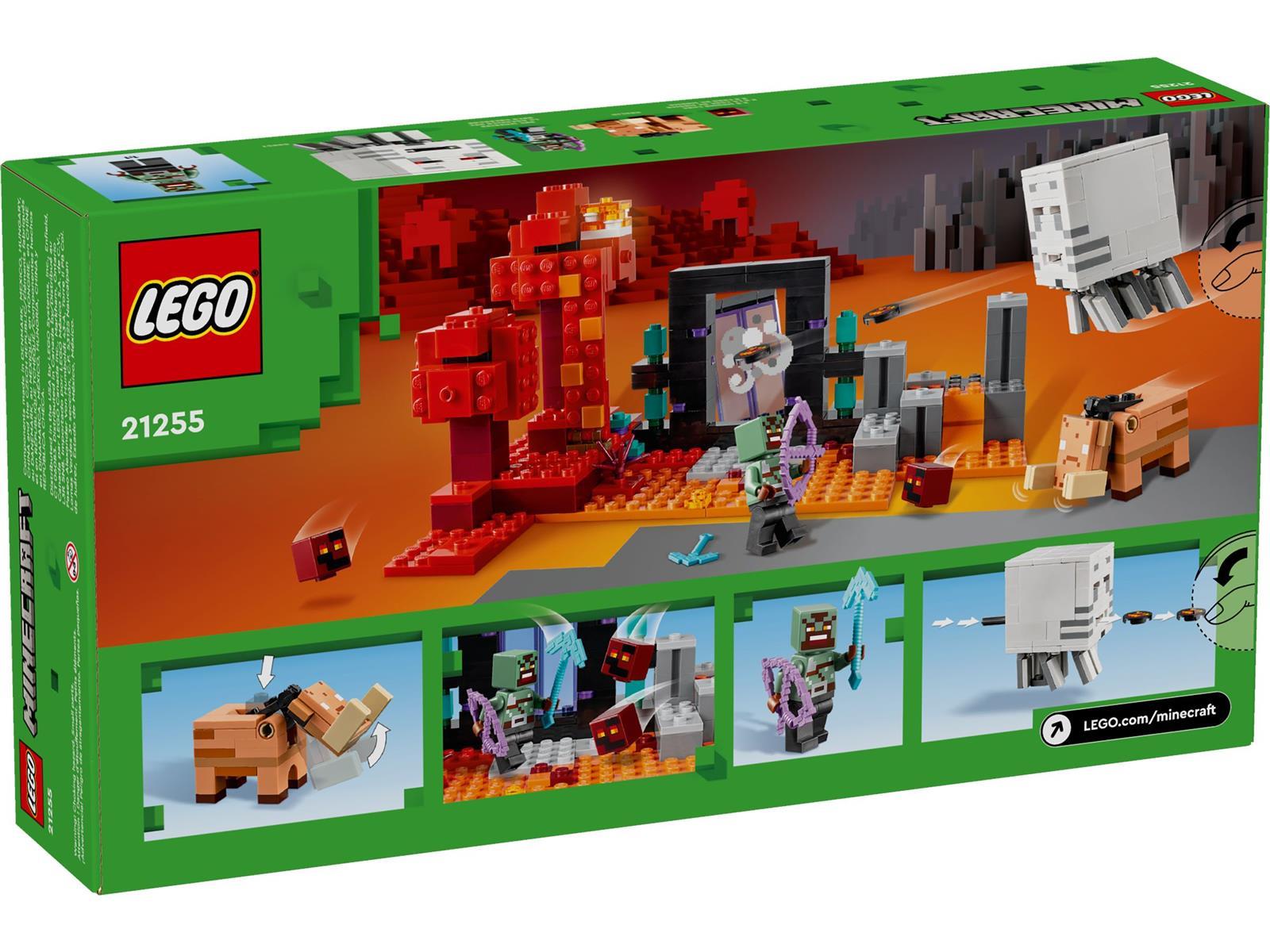 LEGO® Minecraft? 21255 Hinterhalt am Netherportal