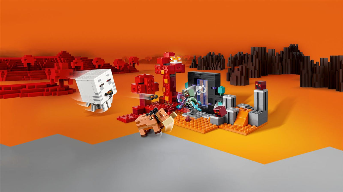 LEGO® Minecraft? 21255 Hinterhalt am Netherportal