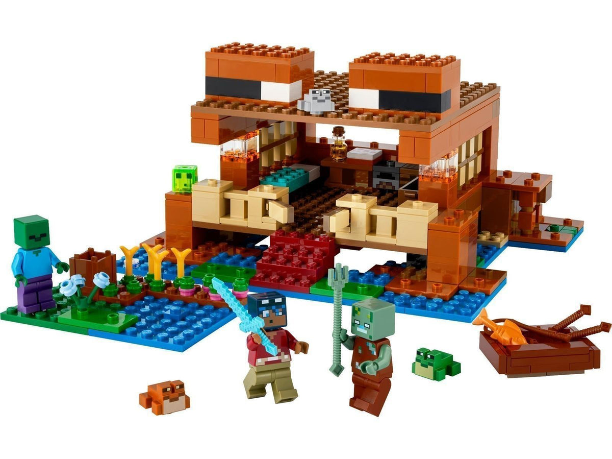 LEGO® Minecraft 21256 Das Froschhaus