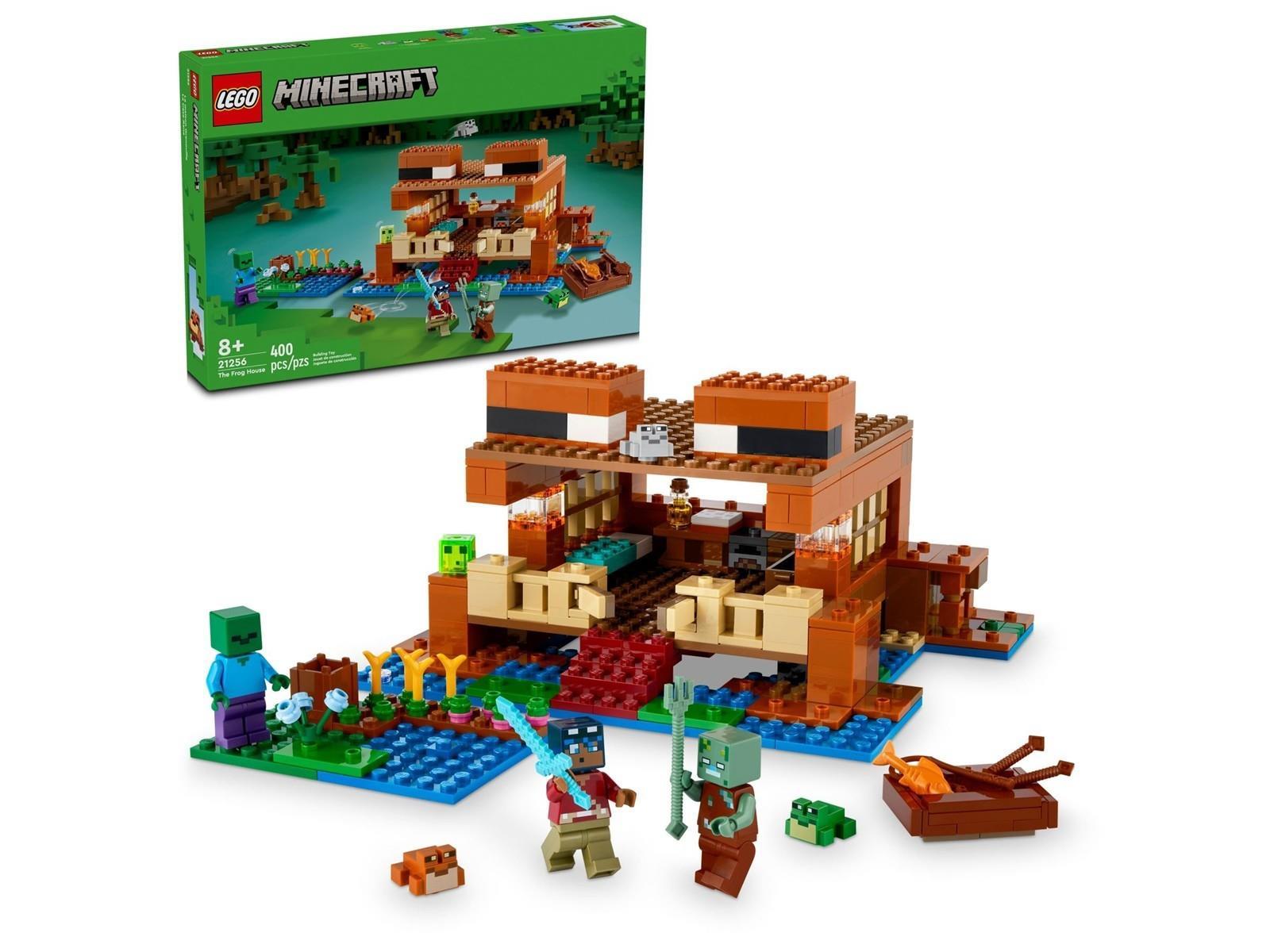 LEGO® Minecraft 21256 Das Froschhaus