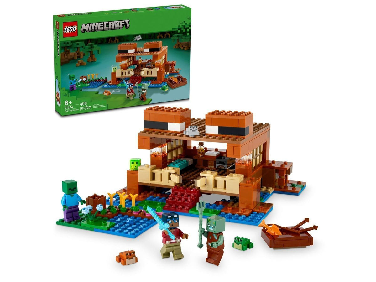 LEGO® Minecraft 21256 Das Froschhaus