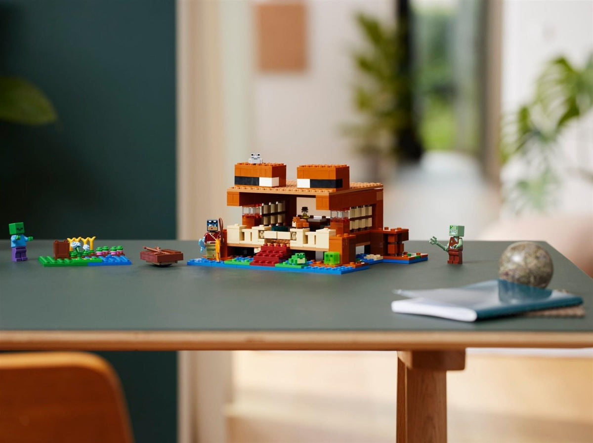LEGO® Minecraft 21256 Das Froschhaus
