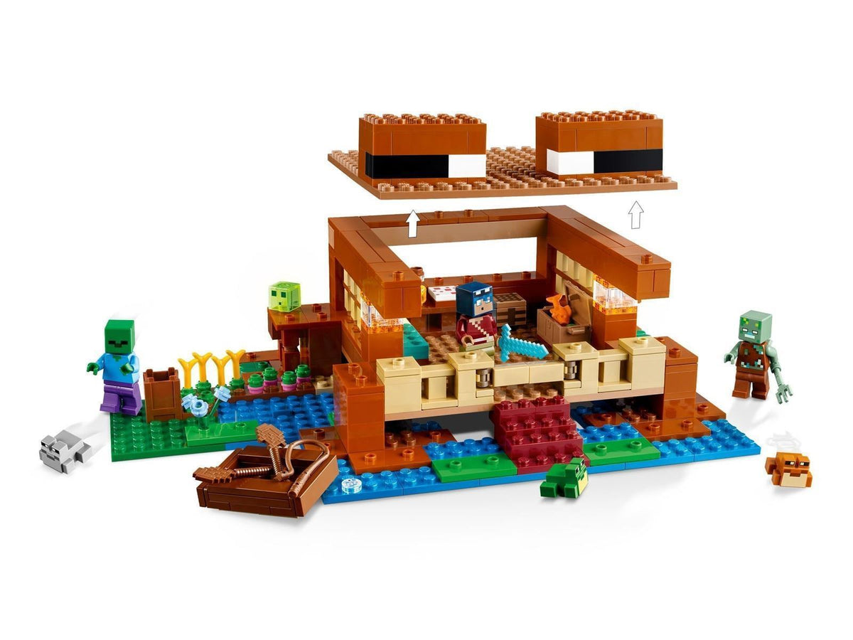 LEGO® Minecraft 21256 Das Froschhaus