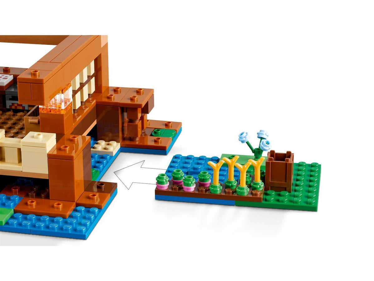 LEGO® Minecraft 21256 Das Froschhaus