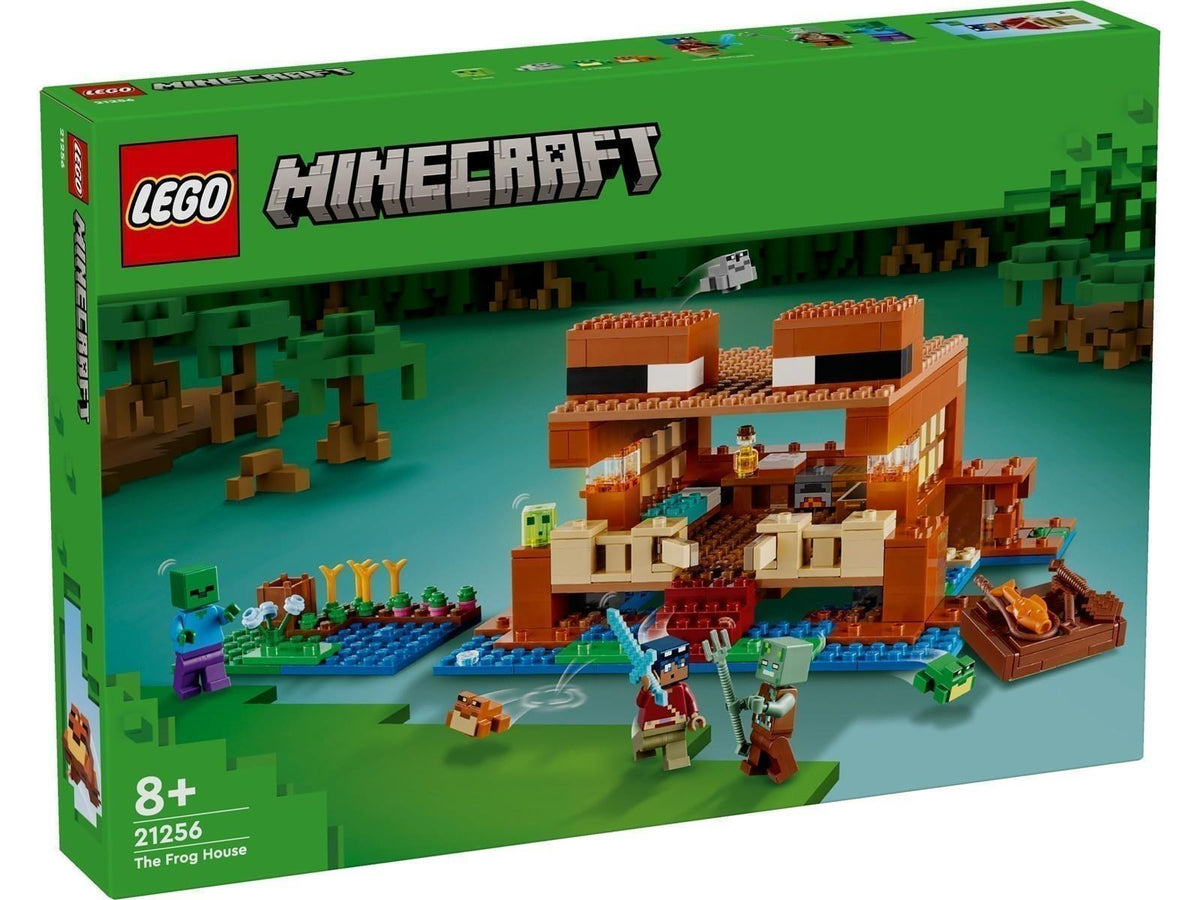 LEGO® Minecraft 21256 Das Froschhaus