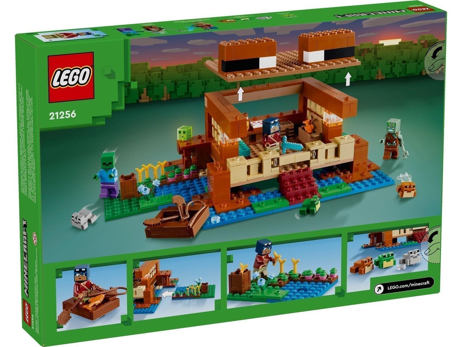 LEGO® Minecraft 21256 Das Froschhaus