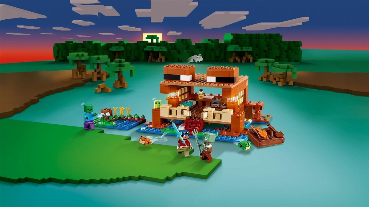 LEGO® Minecraft 21256 Das Froschhaus