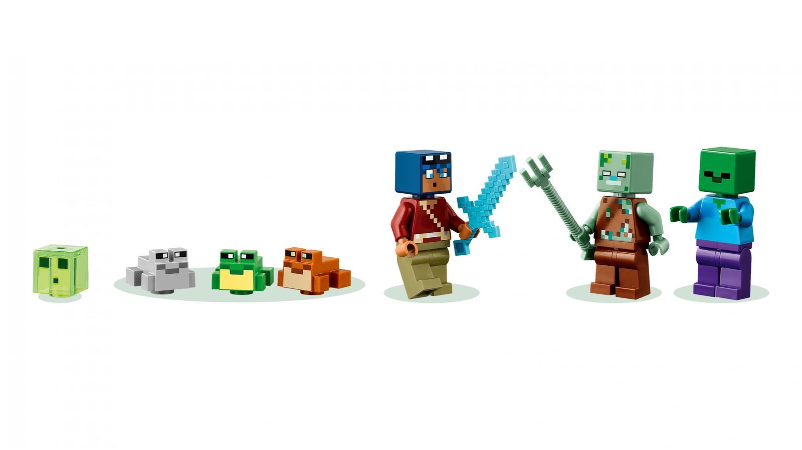 LEGO® Minecraft 21256 Das Froschhaus