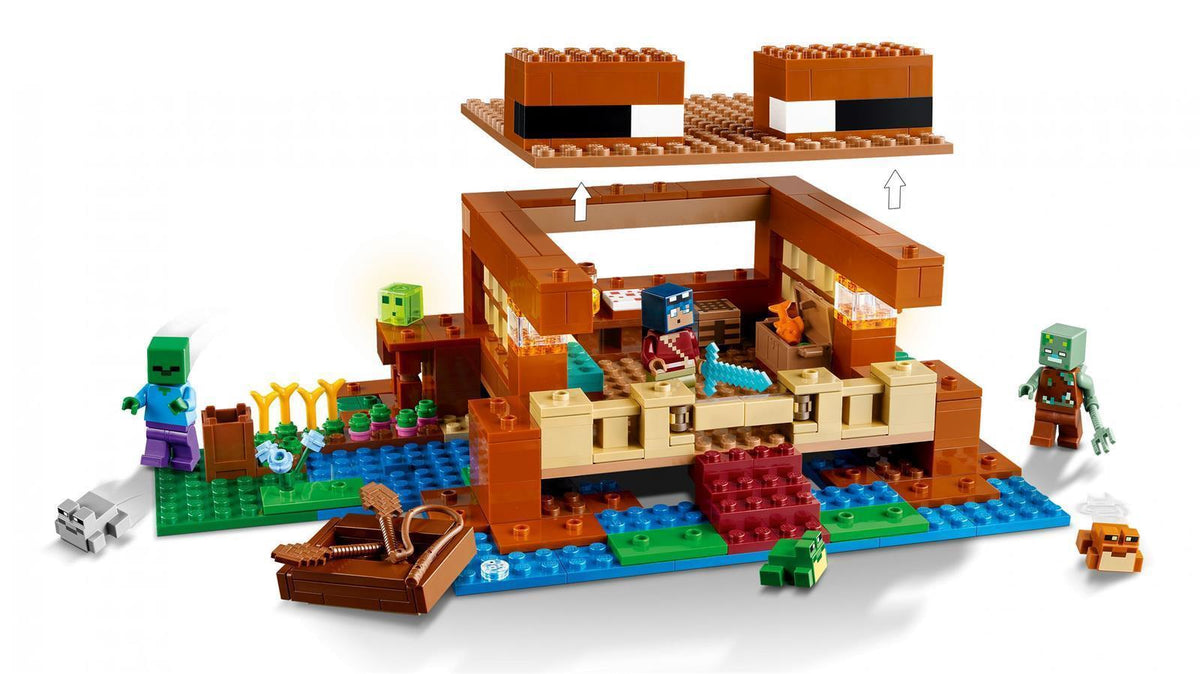 LEGO® Minecraft 21256 Das Froschhaus