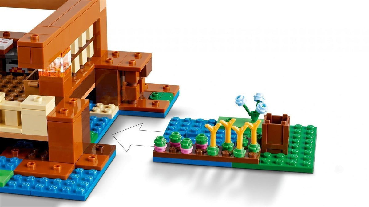 LEGO® Minecraft 21256 Das Froschhaus