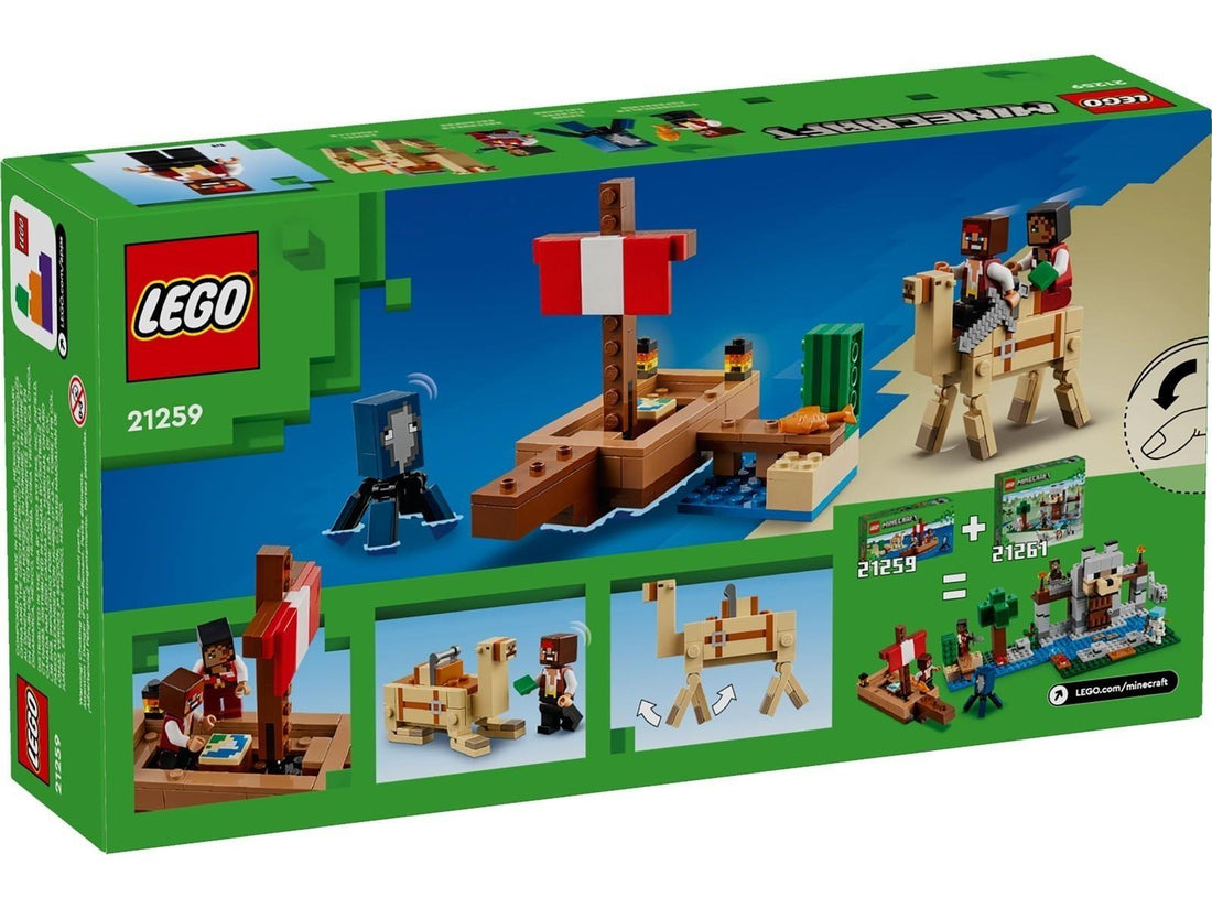 LEGO® Minecraft™ 21259 Die Piratenschiffreise