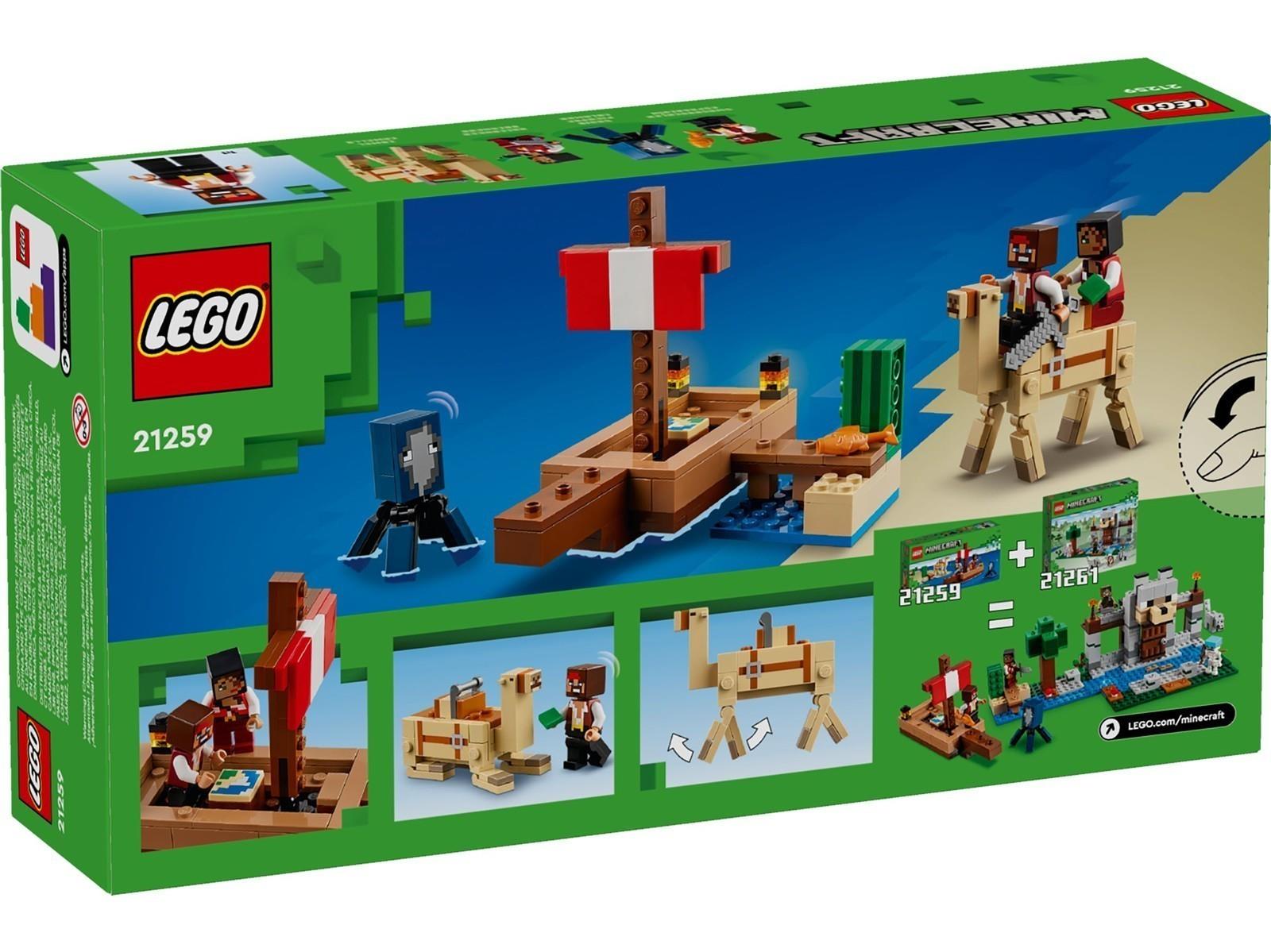 LEGO® Minecraft™ 21259 Die Piratenschiffreise