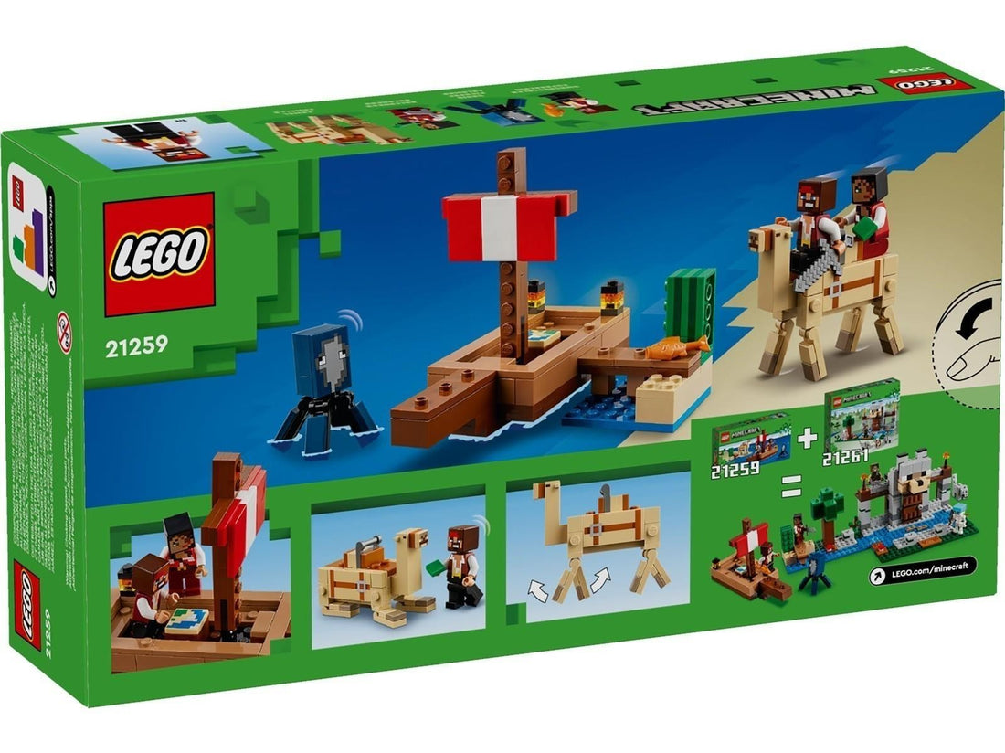 LEGO® Minecraft™ 21259 Die Piratenschiffreise