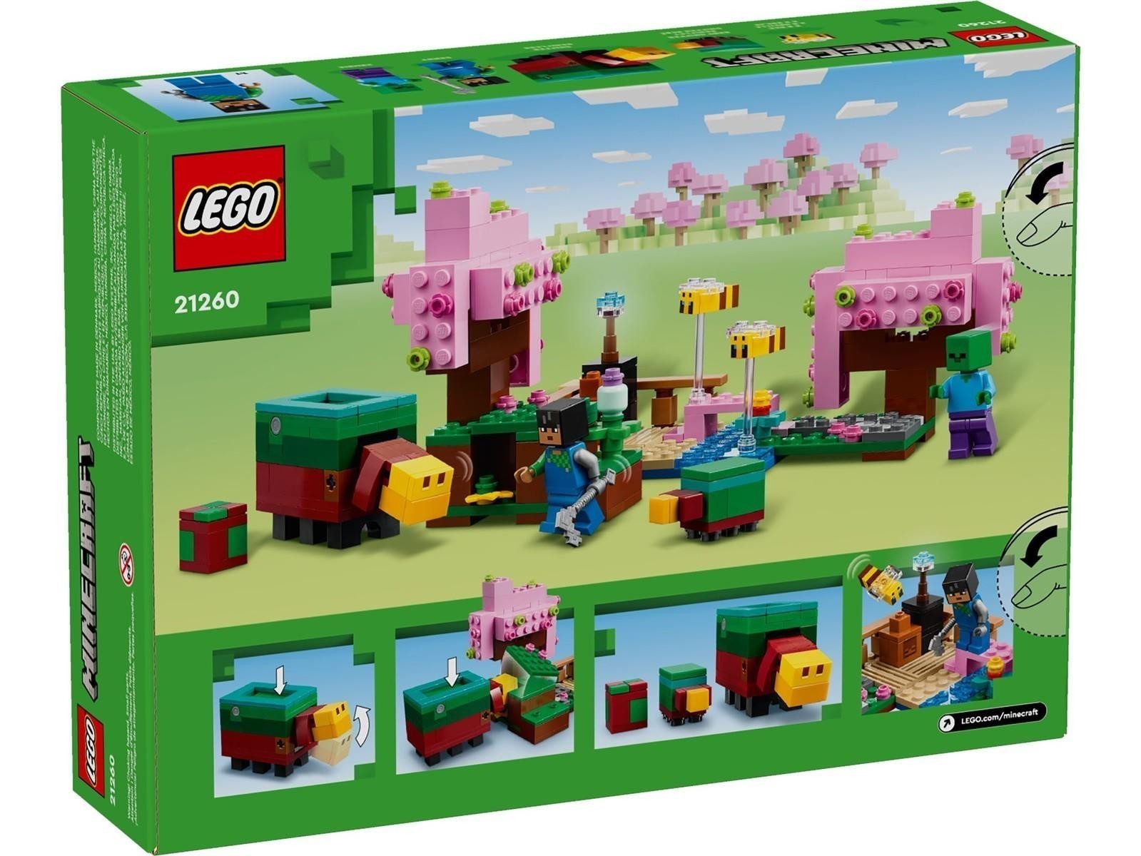 LEGO® Minecraft™ 21260 Der Kirschblütengarten