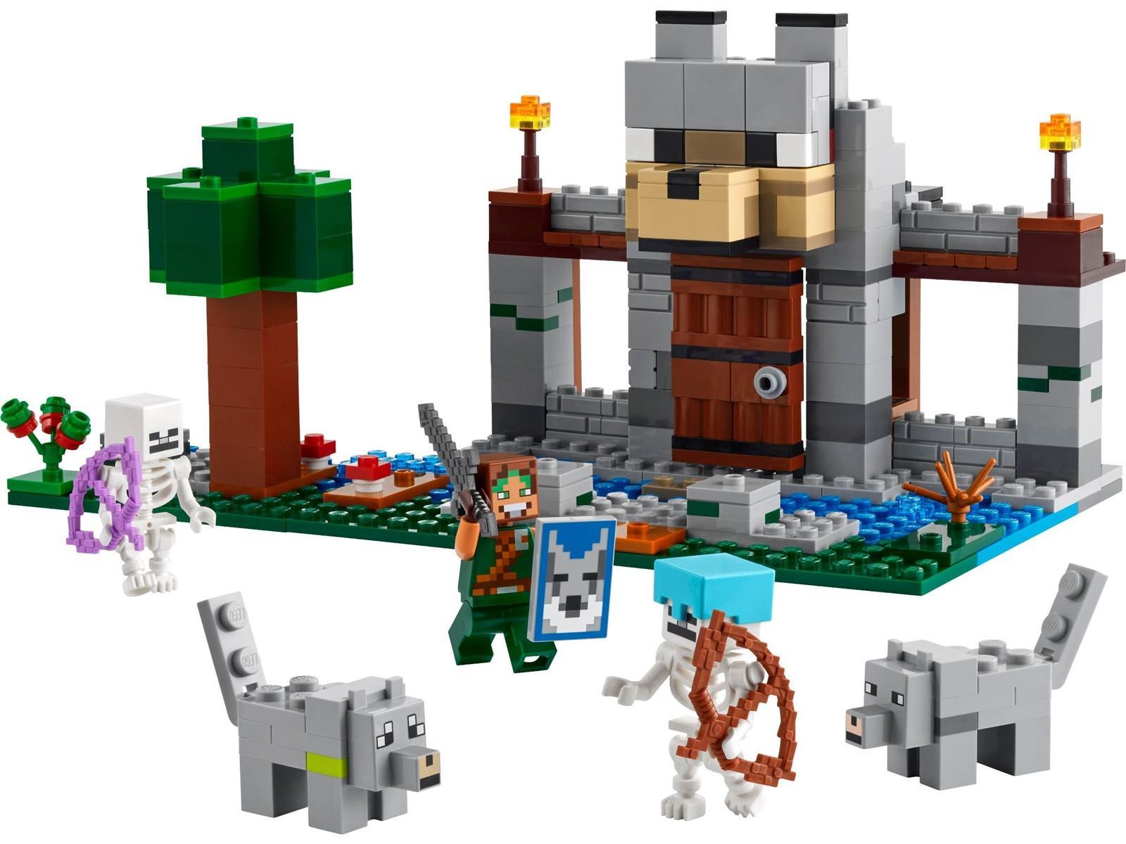 LEGO® Minecraft™ 21261 Die Wolfsfestung