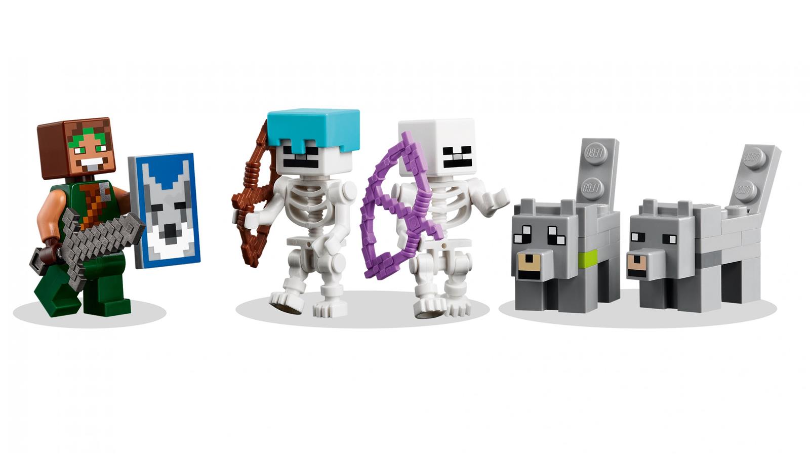 LEGO® Minecraft™ 21261 Die Wolfsfestung