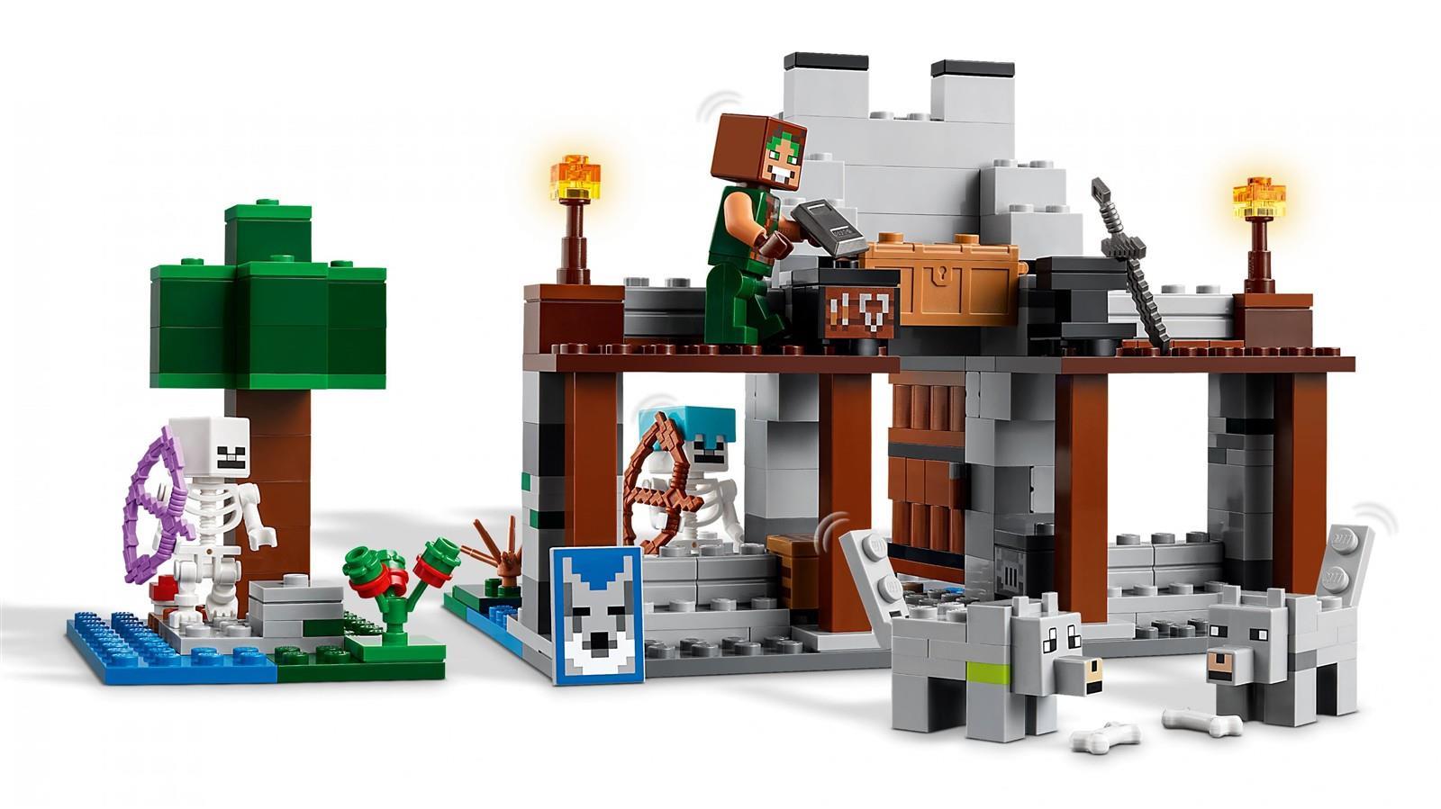 LEGO® Minecraft™ 21261 Die Wolfsfestung