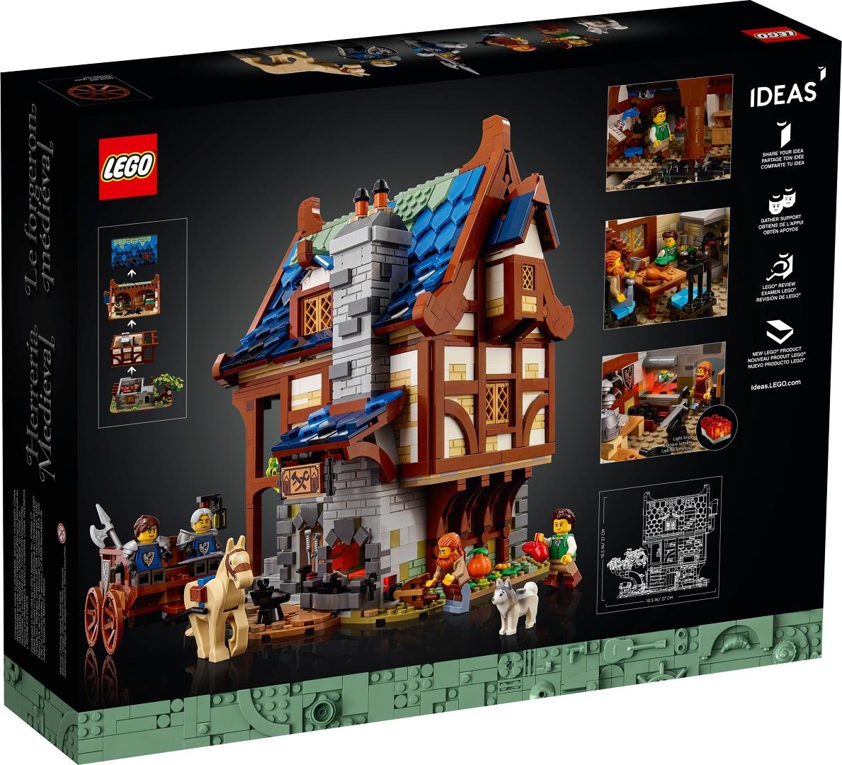 LEGO® Ideas 21325 Mittelalterliche Schmiede
