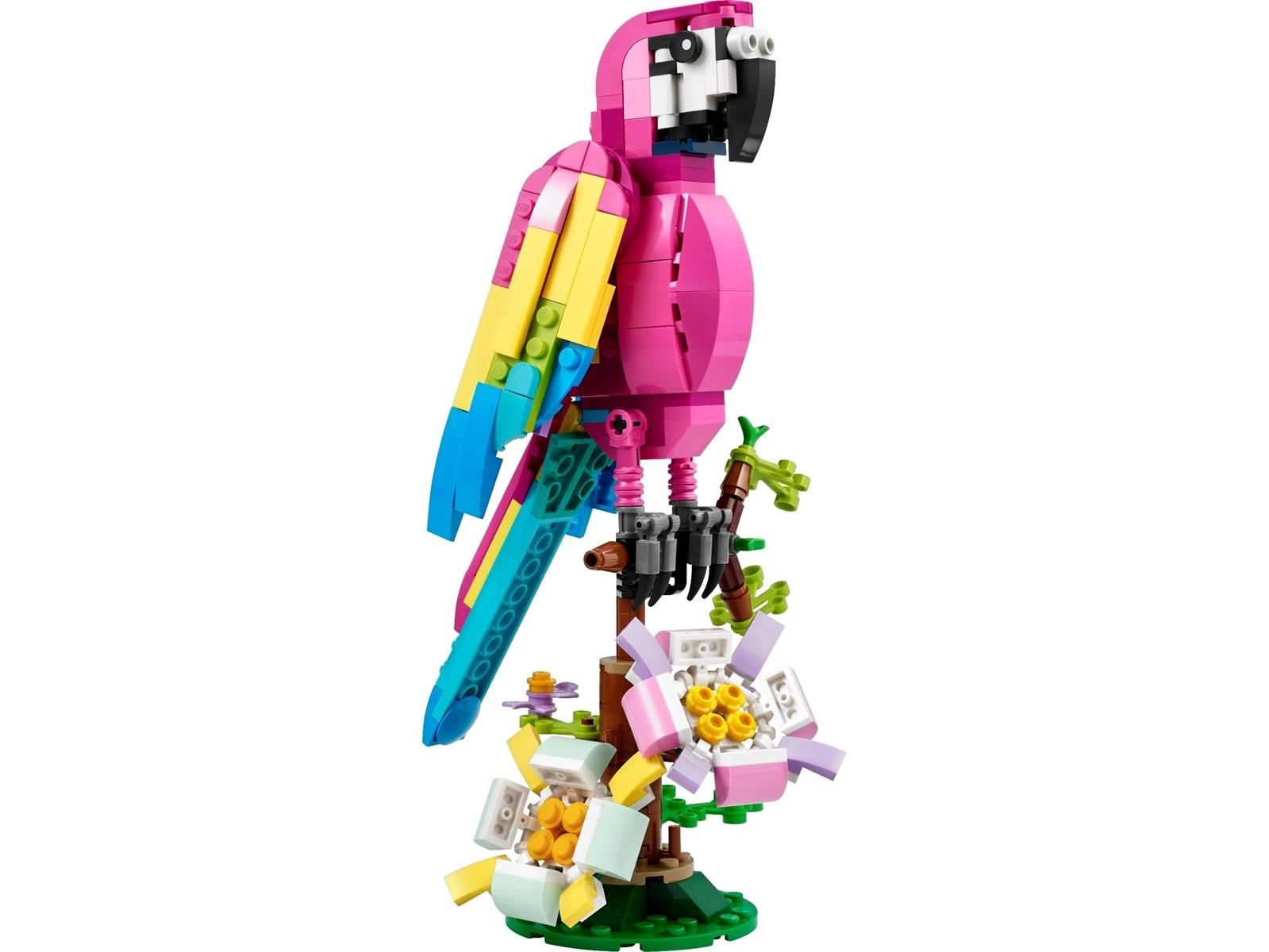 LEGO® Creator 3in1 31144 Exotischer pinkfarbener Papagei