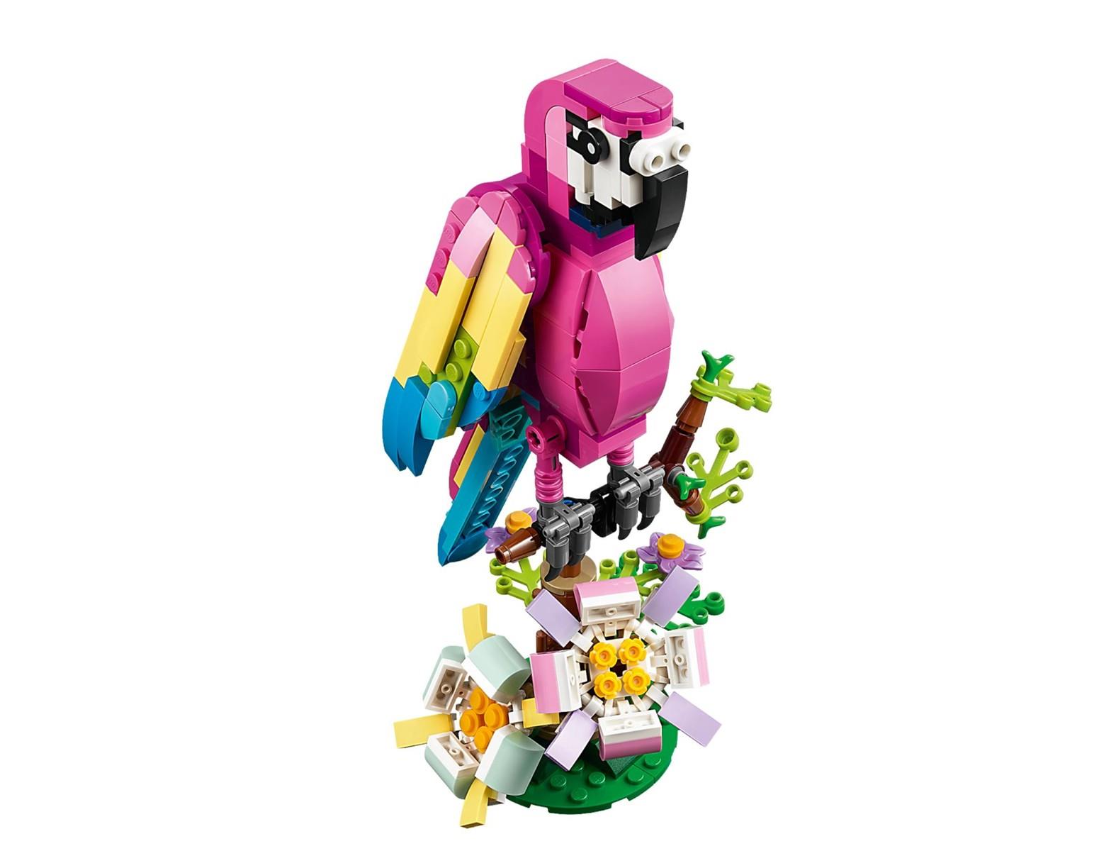 LEGO® Creator 3in1 31144 Exotischer pinkfarbener Papagei