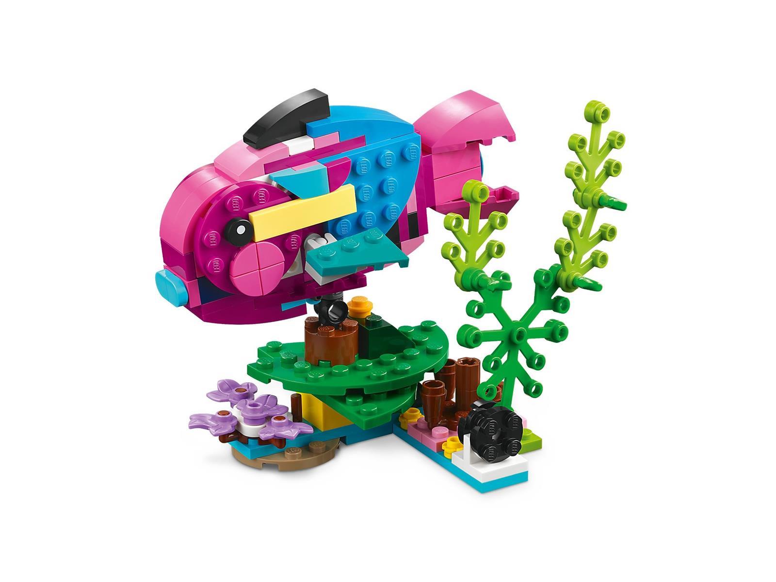 LEGO® Creator 3in1 31144 Exotischer pinkfarbener Papagei