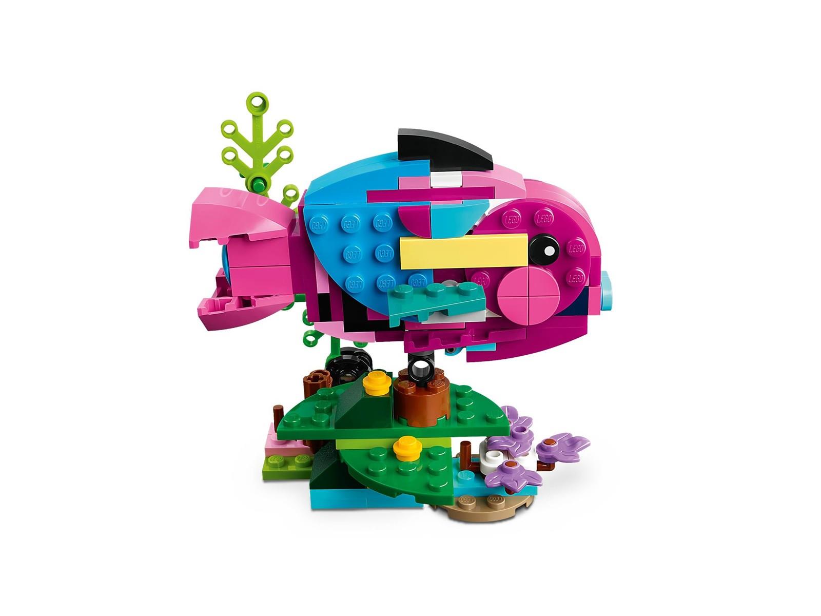 LEGO® Creator 3in1 31144 Exotischer pinkfarbener Papagei