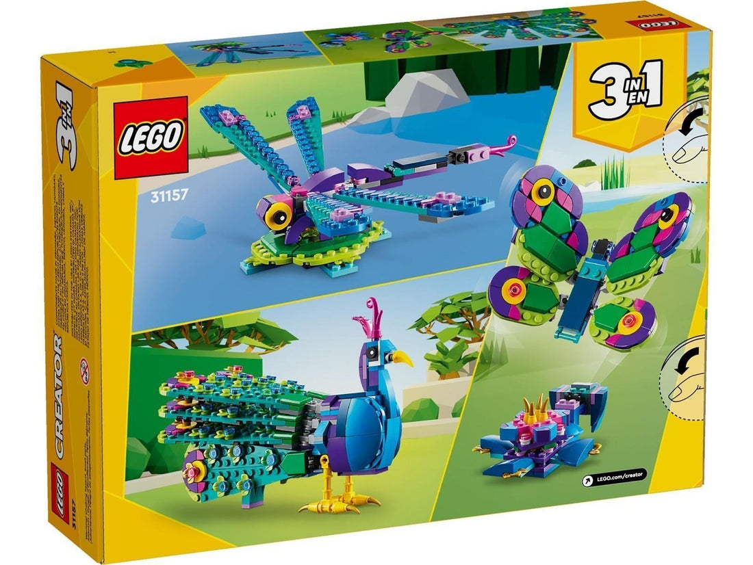 LEGO® Creator 3-in-1 31157 Exotischer Pfau