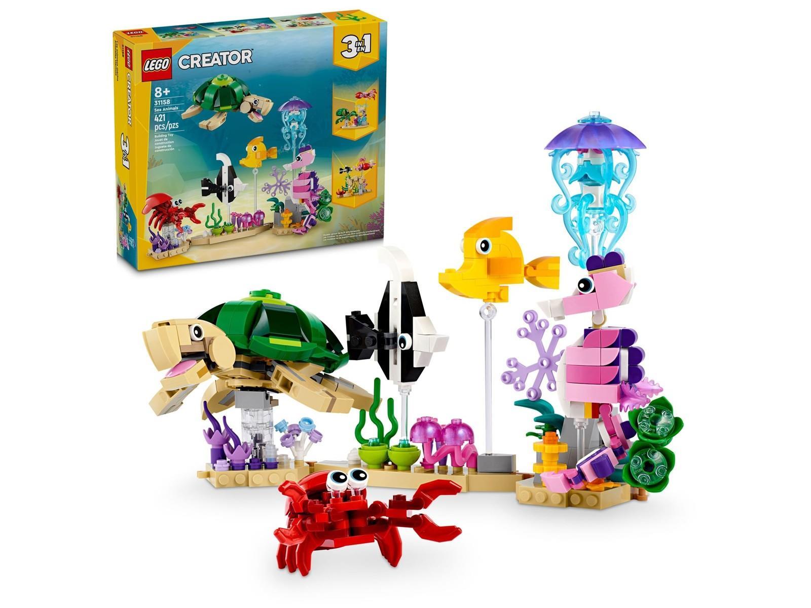 LEGO® Creator 3-in-1 31158 Meerestiere