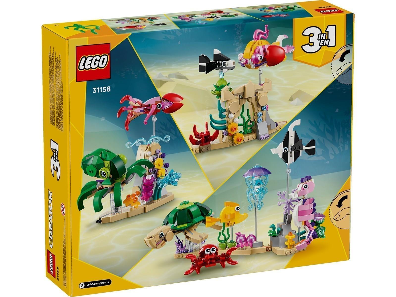 LEGO® Creator 3-in-1 31158 Meerestiere