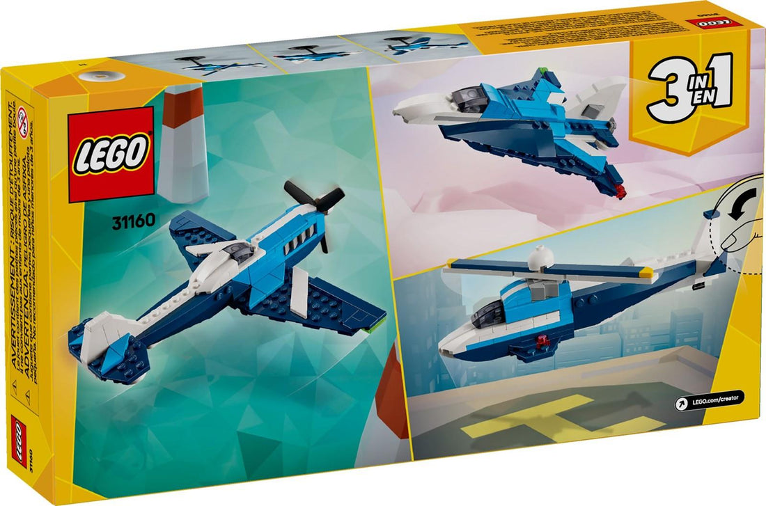 LEGO® Creator 31160 Flieger: Rennflugzeug