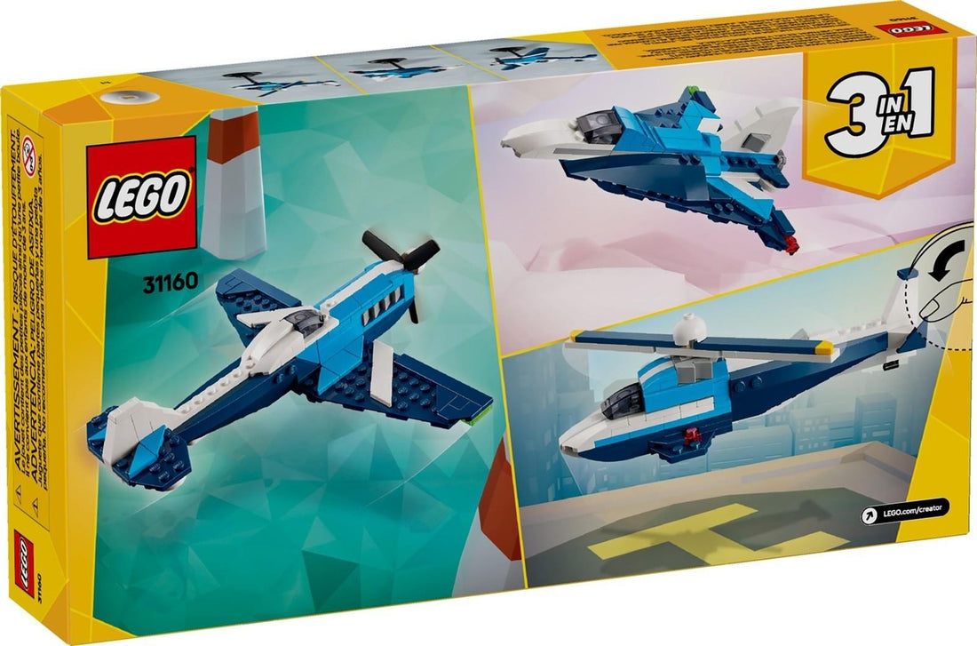 LEGO® Creator 3in1 31160 Flieger: Rennflugzeug