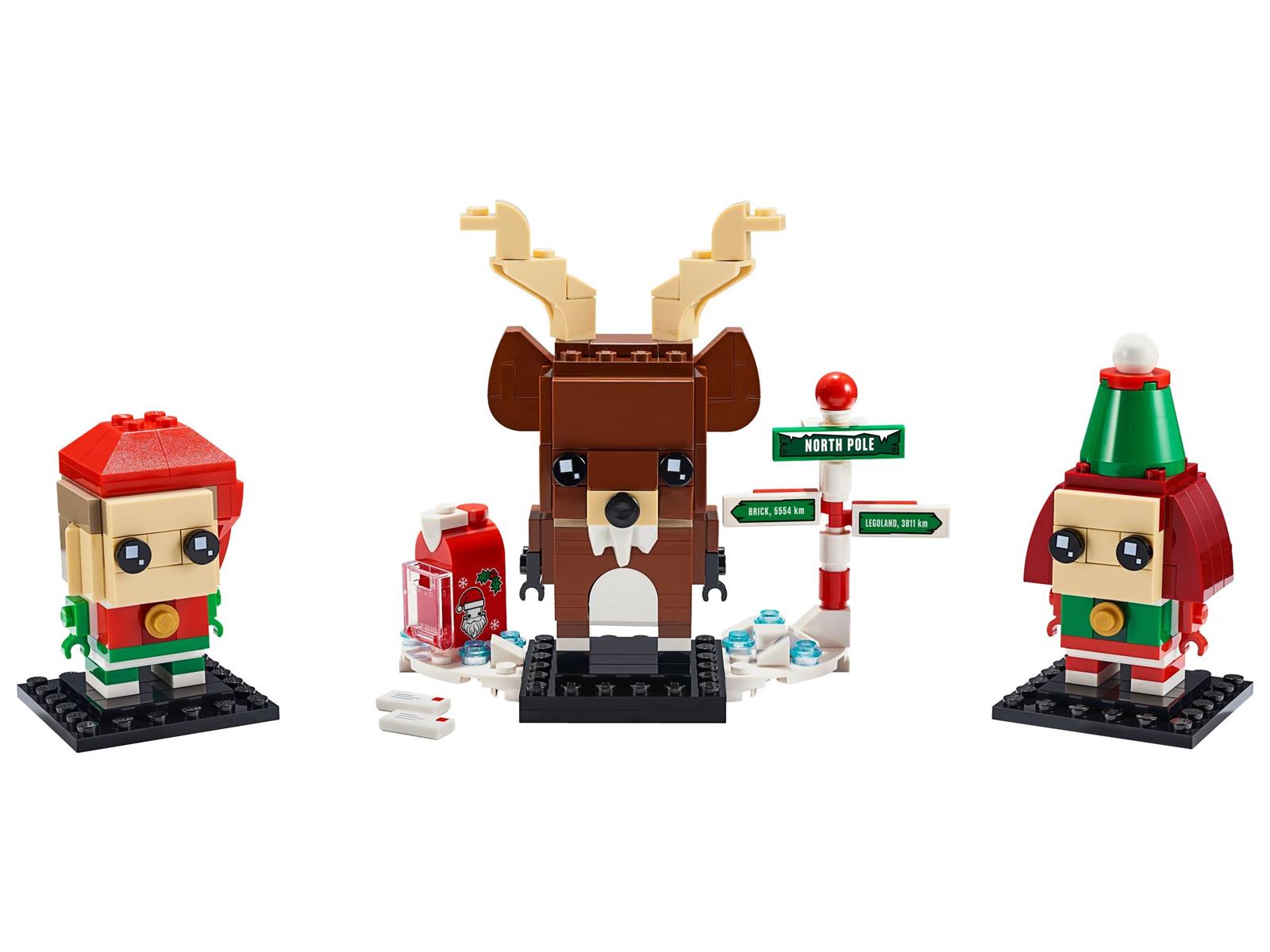 LEGO® Brickheadz 40353 Rentier und Elfen