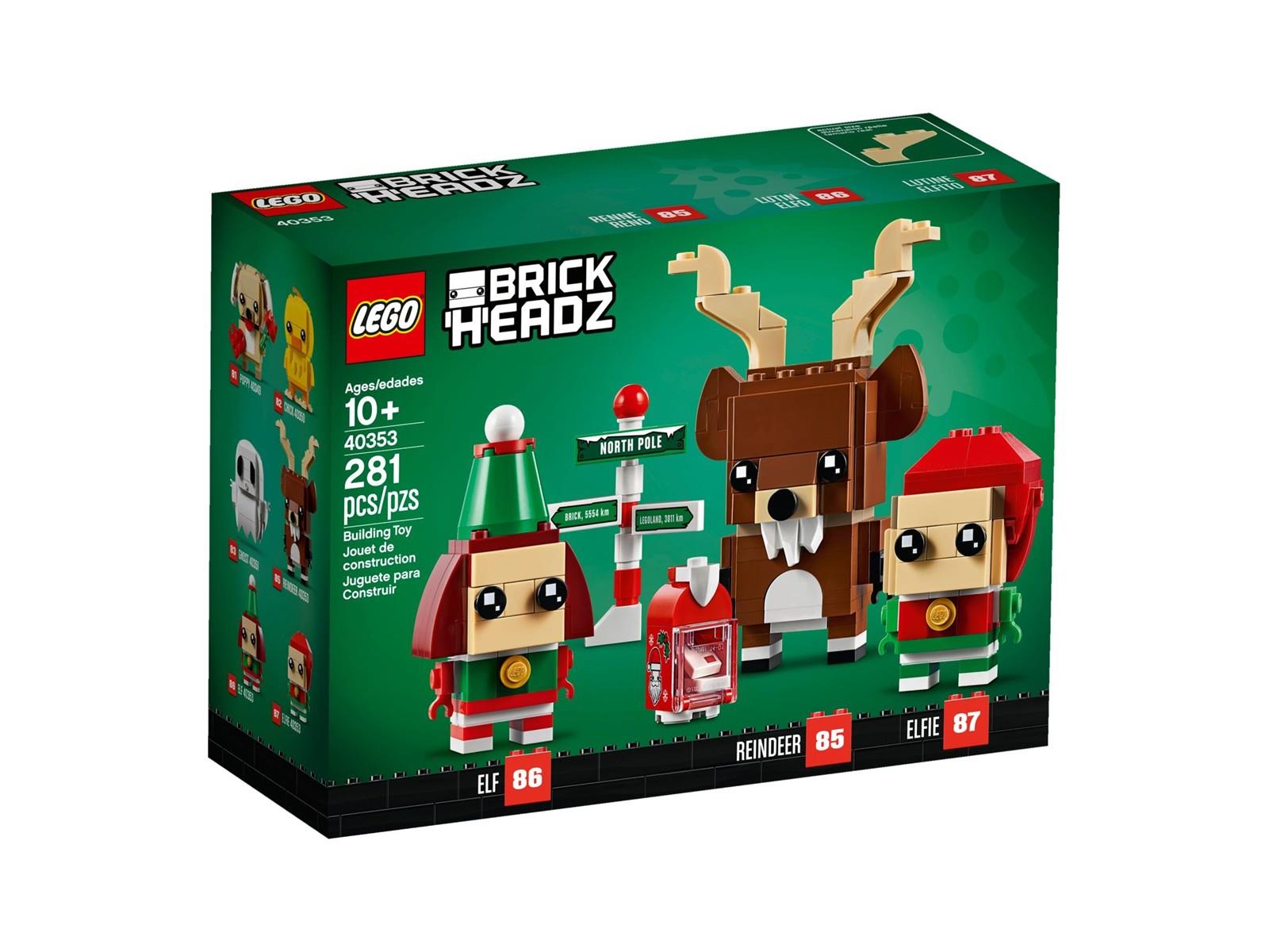 LEGO® Brickheadz 40353 Rentier und Elfen