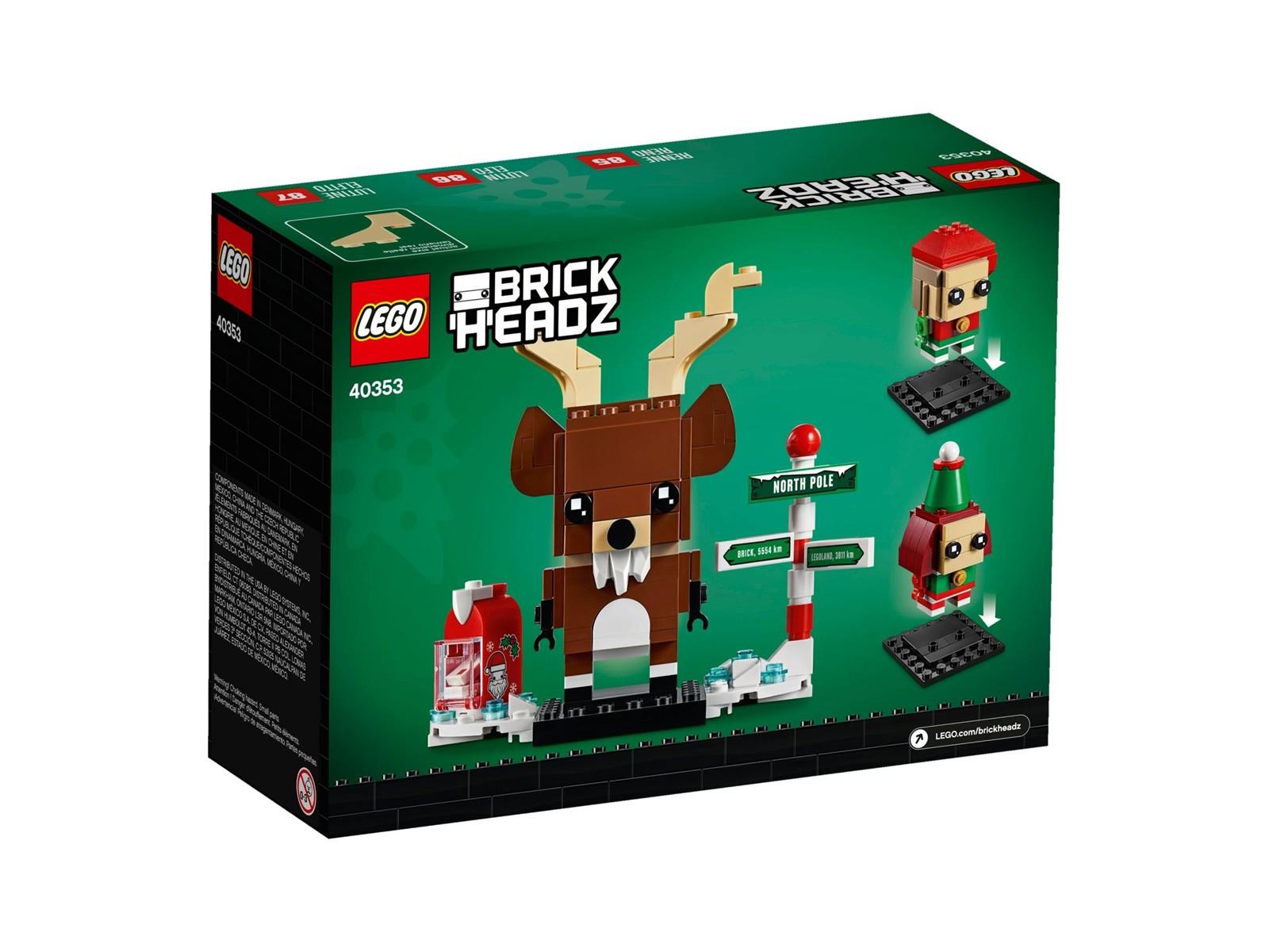 LEGO® Brickheadz 40353 Rentier und Elfen