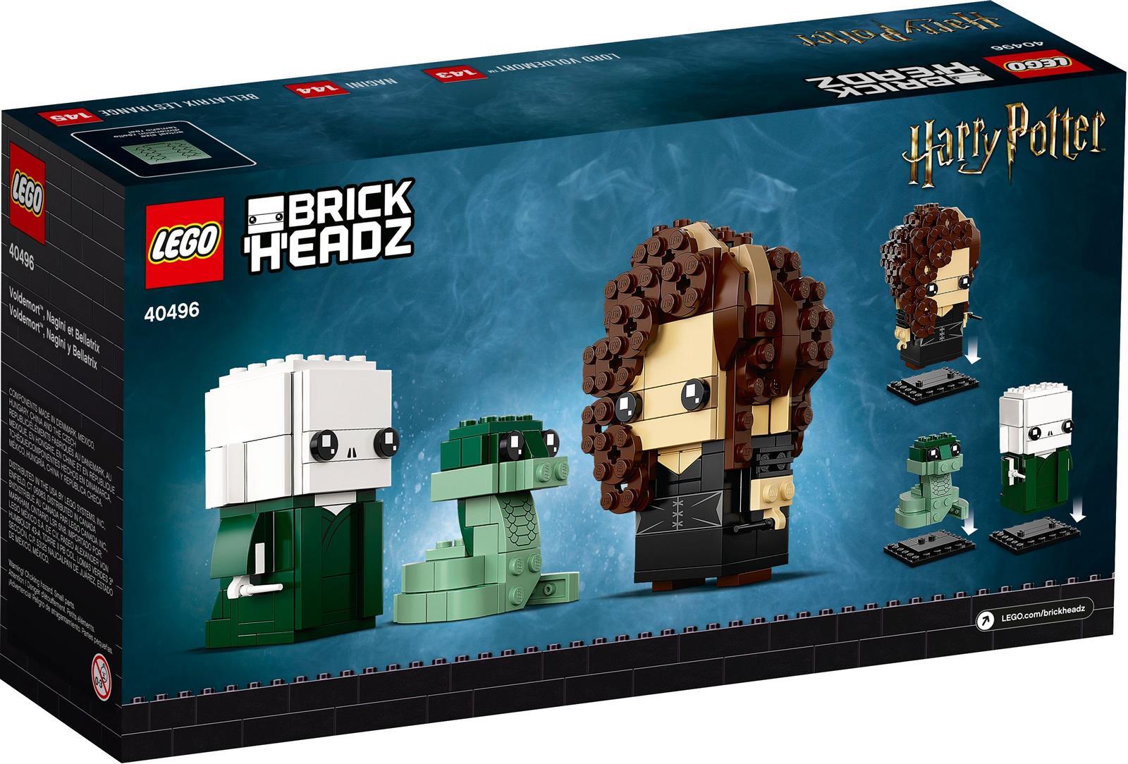 LEGO® BrickHeadz 40496 Voldemort™, Nagini & Bellatrix