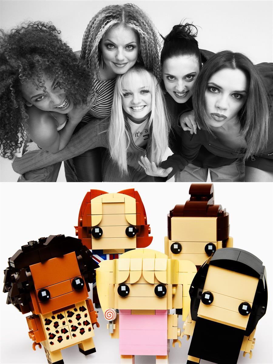 LEGO® Brickheadz 40548 Hommage an die Spice Girls