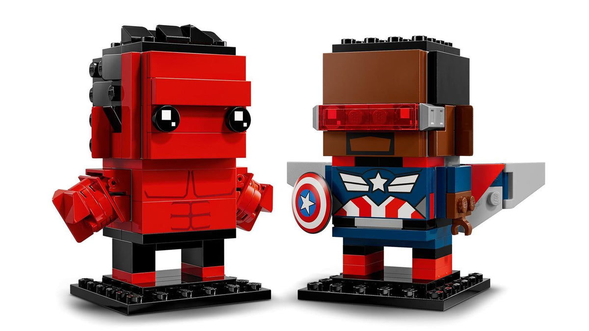 LEGO® BrickHeadz 40668 Captain America & Red Hulk Marvel Super Heroes