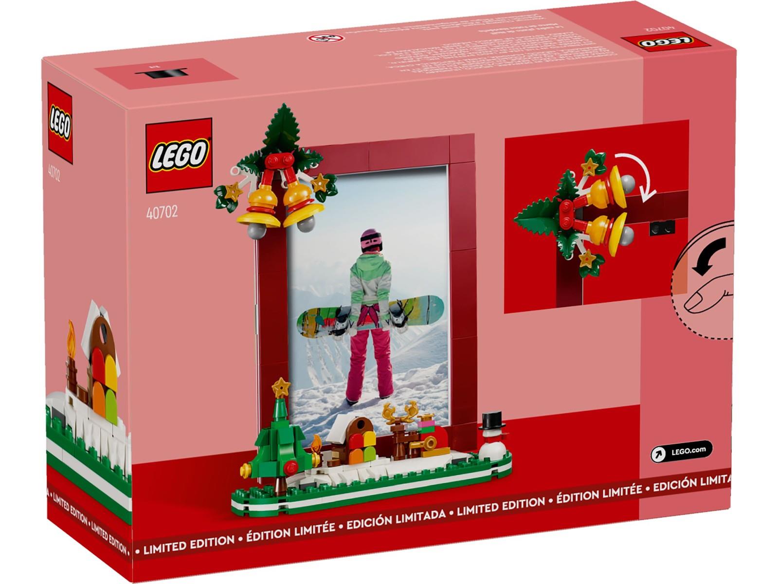LEGO®  40702 Weihnachts-Bilderrahmen