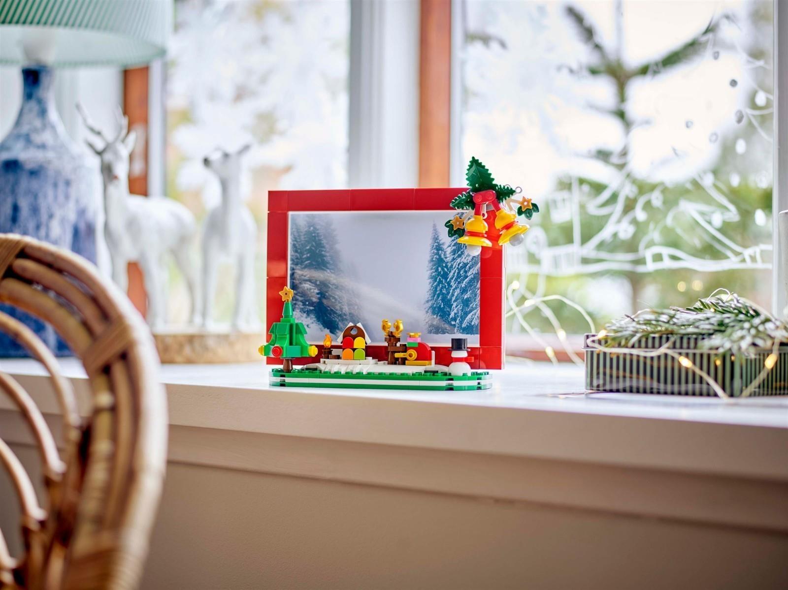 LEGO®  40702 Weihnachts-Bilderrahmen