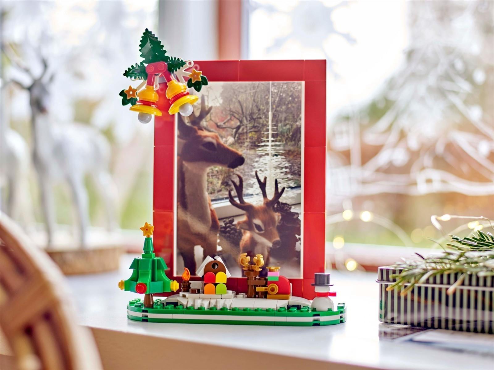 LEGO®  40702 Weihnachts-Bilderrahmen