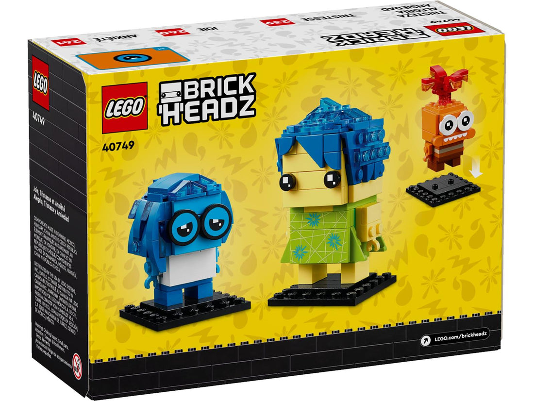 LEGO® BrickHeadz 40749 Freude, Kummer und Zweifel
