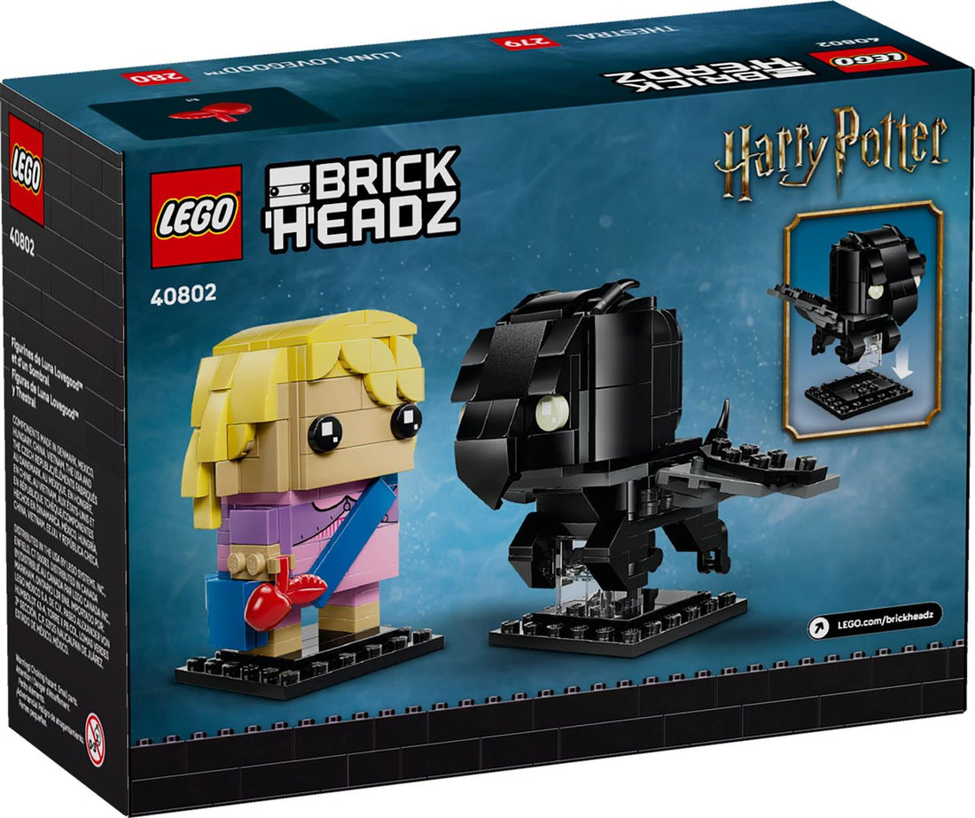 LEGO® BrickHeadz 40802 Luna Lovegood™ & Thestral Figuren