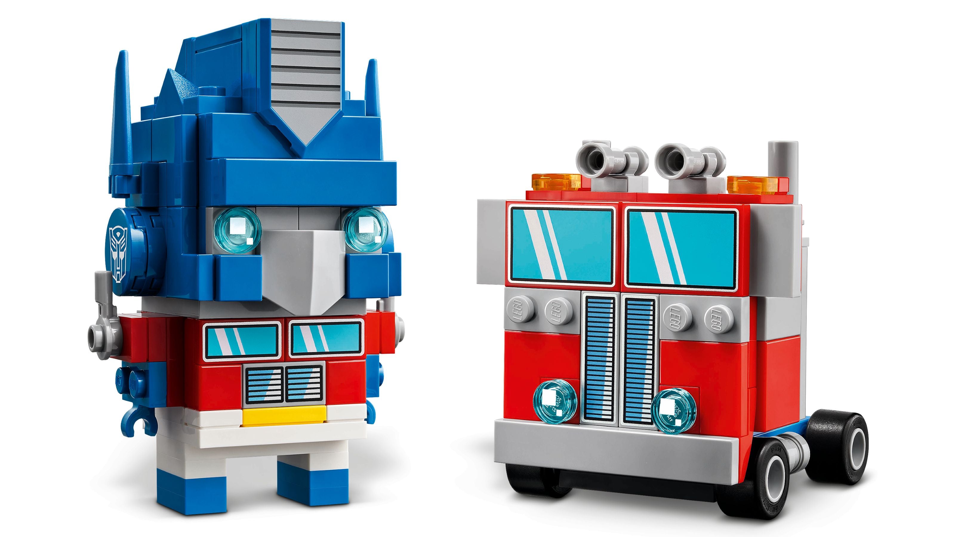 LEGO® BrickHeadz 40803 Optimus Prime Mech & Fahrzeug