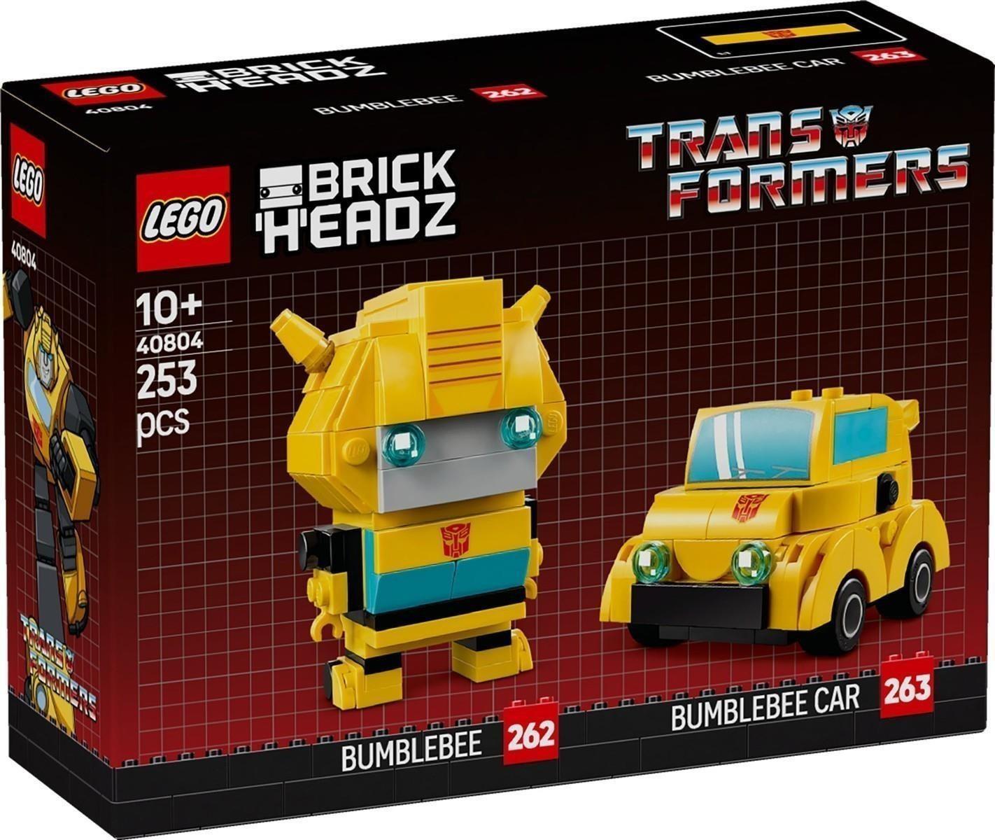 LEGO® BrickHeadz 40804 Bumblebee Mech & Fahrzeug