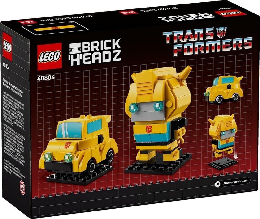 LEGO® BrickHeadz 40804 Bumblebee Mech & Fahrzeug