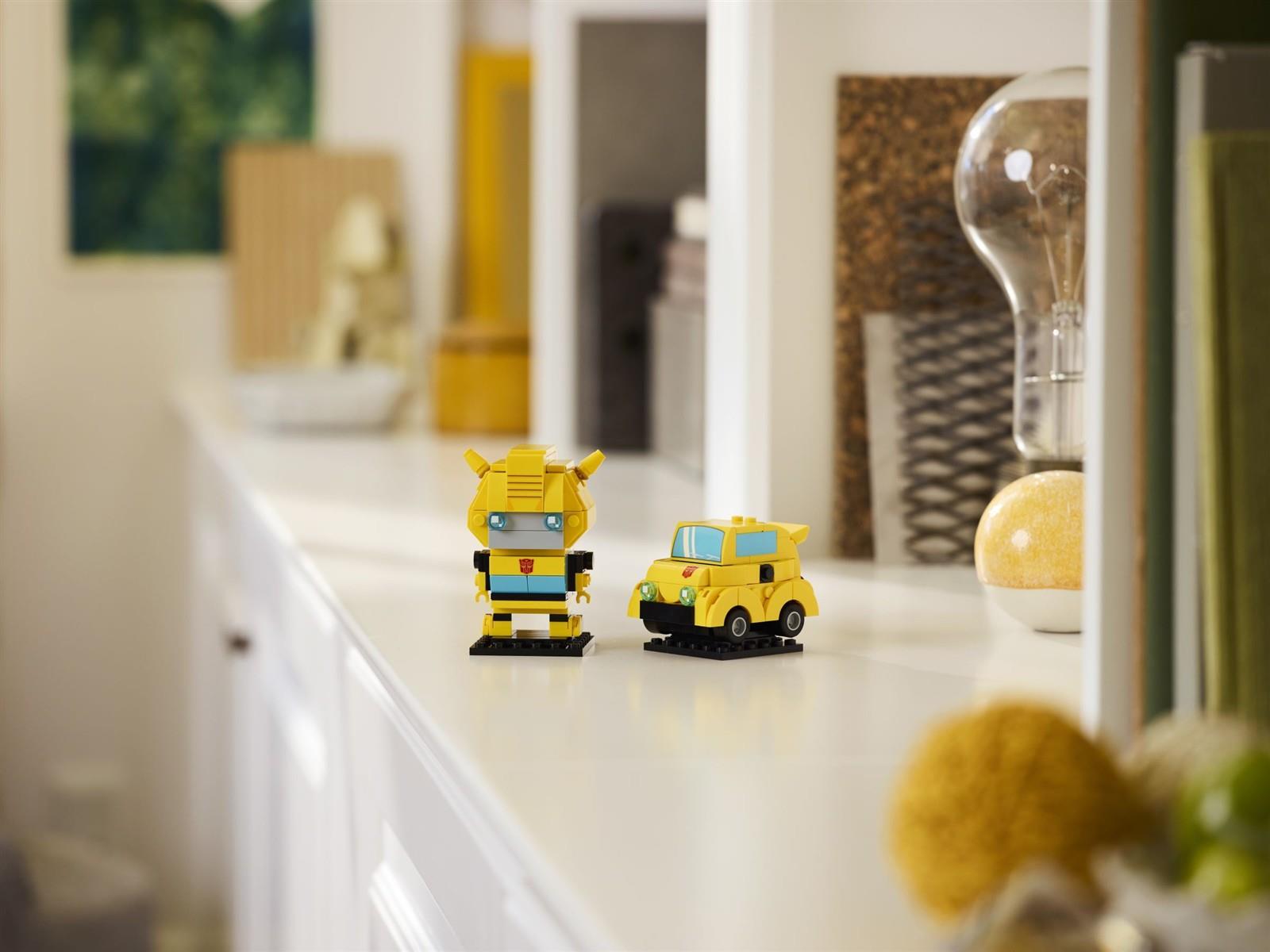 LEGO® BrickHeadz 40804 Bumblebee Mech & Fahrzeug